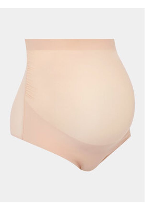 Chantelle Majtki ciążowe Pure Maternity C19P80 Beżowy. Kolekcja: moda ciążowa. Kolor: beżowy. Materiał: syntetyk