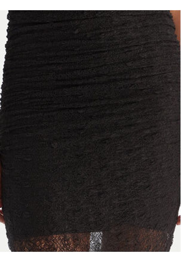 Eleh Sukienka koktajlowa EFW250350 Czarny Slim Fit. Kolor: czarny. Materiał: syntetyk. Styl: wizytowy