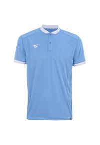 TECNIFIBRE - Polo Tecnifibre Team Mesh. Typ kołnierza: polo. Kolor: niebieski. Materiał: poliester. Długość rękawa: krótki rękaw. Długość: krótkie. Sport: tenis