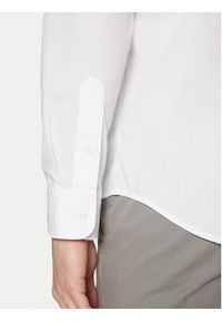 TOMMY HILFIGER - Tommy Hilfiger Koszula MW0MW38137 Biały Slim Fit. Kolor: biały. Materiał: bawełna #3