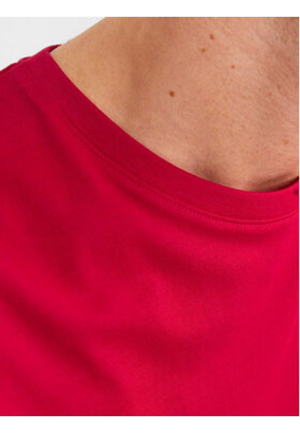 Jack & Jones - Jack&Jones T-Shirt Corp 12233999 Czerwony Standard Fit. Kolor: czerwony. Materiał: bawełna