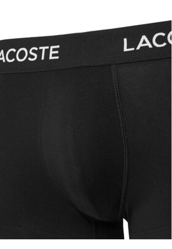 Lacoste Komplet bokserek 5H2385 Czarny. Kolor: czarny. Materiał: bawełna