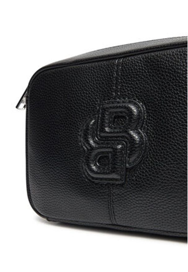 BOSS Torebka 50547969 Czarny. Kolor: czarny. Materiał: skórzane