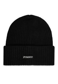 Pinko - PINKO Czapka Bosnia 105993 A2Z4 Czarny. Kolor: czarny. Materiał: materiał, wiskoza