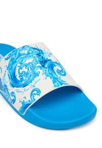 Versace Jeans Couture Klapki 80YA3SQ4 ZS365 R75 Niebieski. Kolor: niebieski. Materiał: syntetyk #5