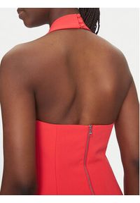 BARDOT Sukienka koktajlowa 59857DB Czerwony Slim Fit. Kolor: czerwony. Materiał: syntetyk. Styl: wizytowy