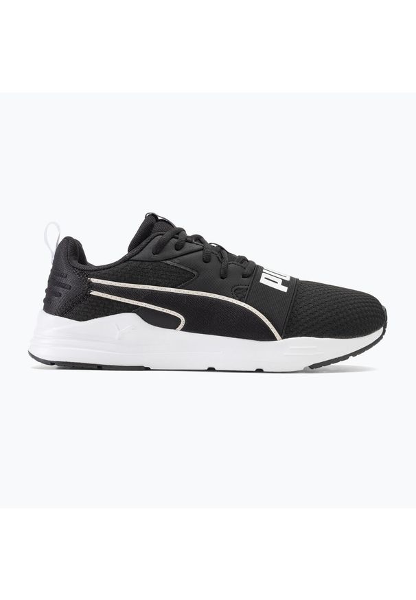 Puma - Buty męskie PUMA Wired Run Pure. Kolor: biały, wielokolorowy, czarny. Sport: bieganie