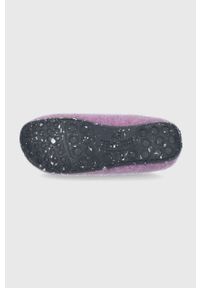 Camper - Kapcie Wabi. Nosek buta: okrągły. Kolor: fioletowy. Materiał: materiał, guma. Wzór: gładki #5