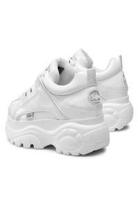 Buffalo London Sneakersy 1339-14 2.0 Biały. Kolor: biały. Materiał: skóra, lakier