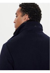 PAUL & SHARK - Paul&Shark Płaszcz wełniany 15312418 Granatowy Regular Fit. Kolor: niebieski. Materiał: kaszmir #8