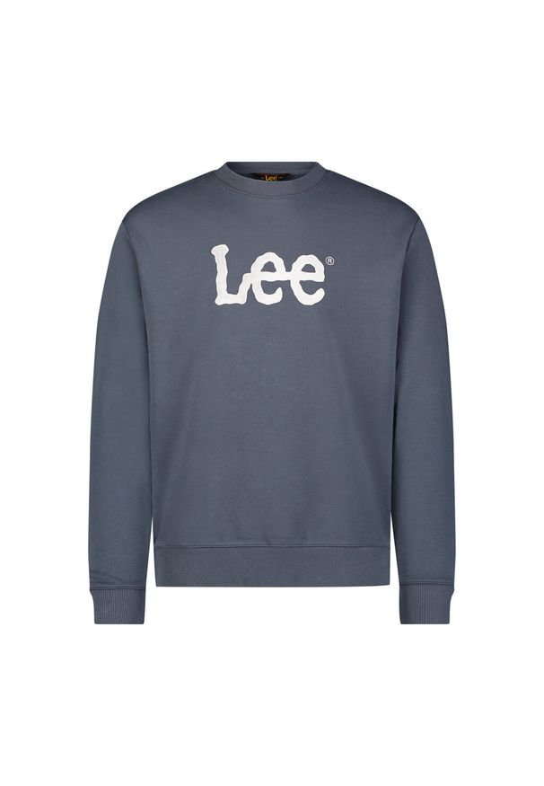 Lee - LEE MĘSKA BLUZA WOBBLY LEE SWS DARK MUTED GRAY 112355746 L81M008531