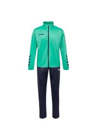 Zestaw dla dzieci Hummel hmlPROMO Poly. Kolor: niebieski, wielokolorowy, zielony. Materiał: dresówka. Styl: młodzieżowy, sportowy #1