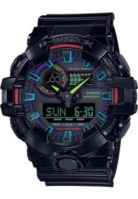 Zegarek Casio Marki model GA-700RGB kolor czarny Akcesoria męski Sezon cały rok NoSize. Kolor: czarny #1
