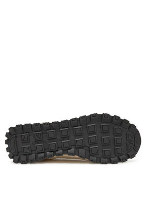 Armani Exchange Sneakersy XUX263 XV942 U660 Beżowy. Kolor: beżowy. Materiał: materiał