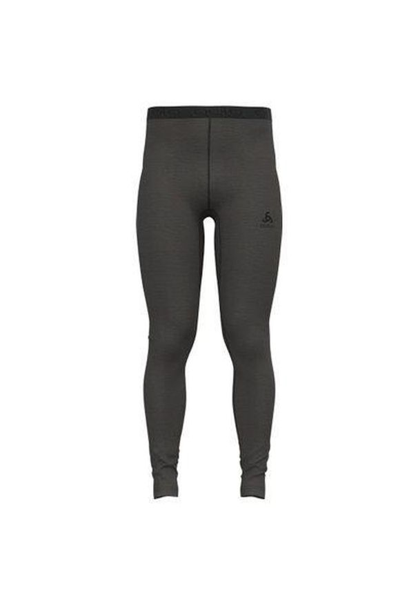 Legginsy termoaktywne męskie Odlo NATURAL Performance Wool. Kolor: szary. Sezon: lato. Sport: turystyka piesza