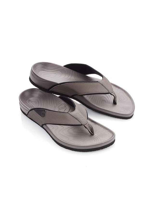 SIDAS - Japonki Sidas 3D Lounge podeszwa 3D. Okazja: na plażę. Kolor: zielony. Styl: sportowy