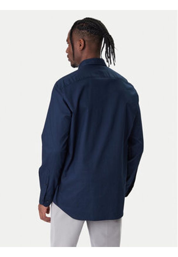 TOMMY HILFIGER - Tommy Hilfiger Koszula MW0MW40529 Granatowy Regular Fit. Kolor: niebieski. Materiał: bawełna