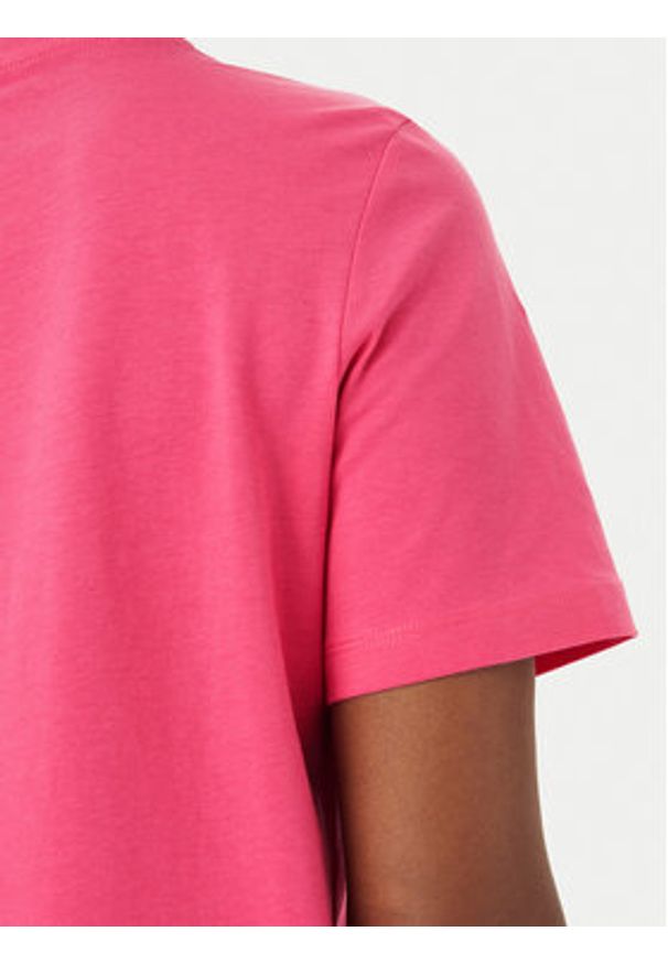 Vero Moda T-Shirt Paulina 10316991 Różowy Regular Fit. Kolor: różowy. Materiał: bawełna