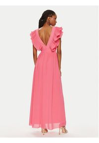 Rinascimento Sukienka koktajlowa CFC0119287003 Różowy Regular Fit. Kolor: różowy. Materiał: syntetyk. Styl: wizytowy #5