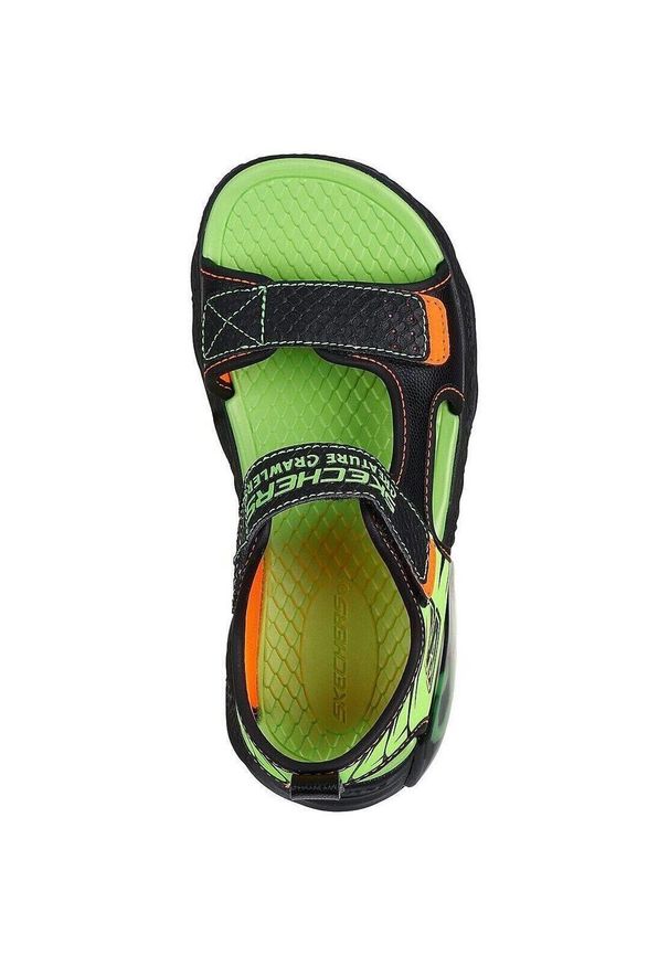 skechers - Sandały Skechers Creature-splash-bugt, Dzieci. Kolor: zielony. Materiał: syntetyk, materiał