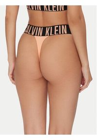 Calvin Klein Underwear Stringi 000QF7638E Różowy. Kolor: różowy. Materiał: syntetyk #4
