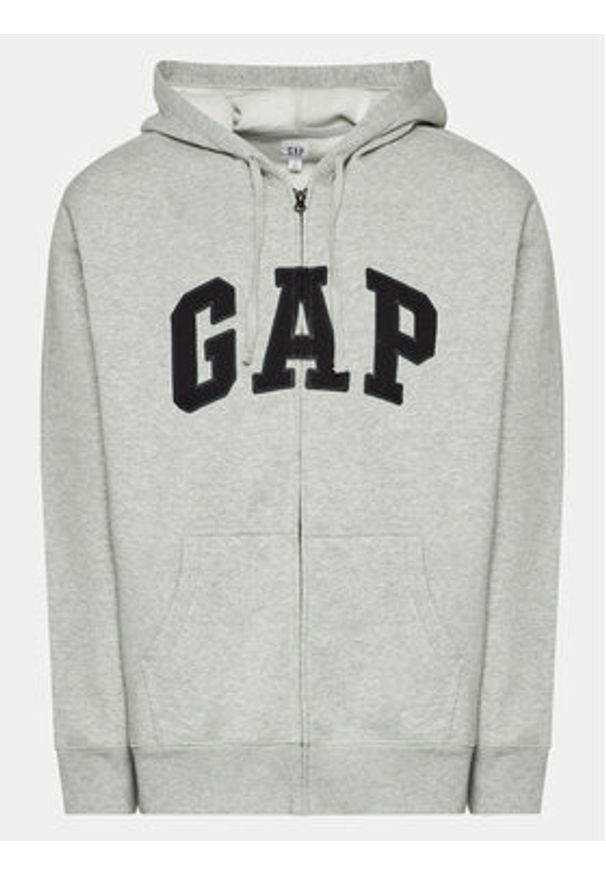 GAP - Gap Bluza 851516-19 Szary Regular Fit. Kolor: szary. Materiał: bawełna