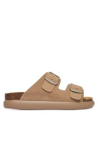 Klapki Scholl. Kolor: beżowy #1