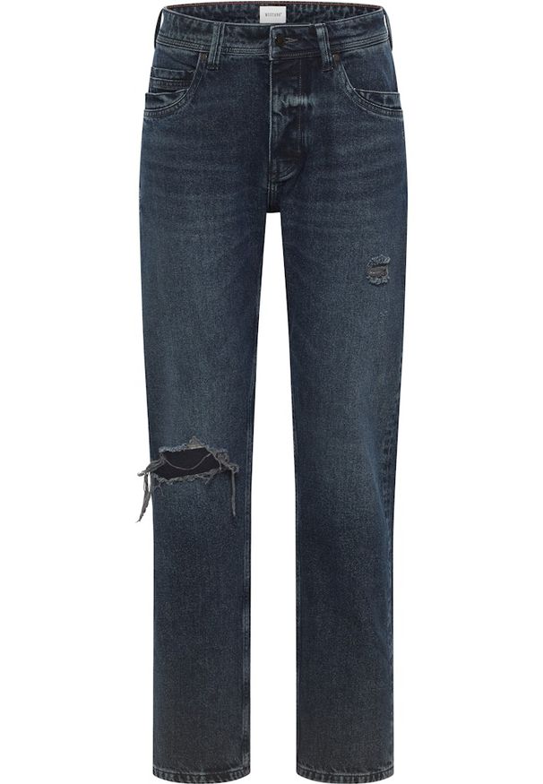 Męskie Spodnie Jeansowe Mustang Style Michigan Straight Denim Blue 1015518 5000 883