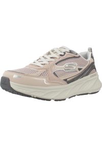 skechers - Buty SKECHERS EDGERIDE COOL FUSION Rose. Kolor: różowy. Materiał: syntetyk, tkanina, skóra. Styl: sportowy