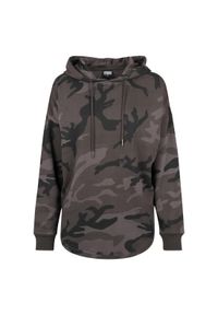 Urban Classics - Bluza damska z kapturem Urban Classic Camo. Typ kołnierza: kaptur. Kolor: czarny #1
