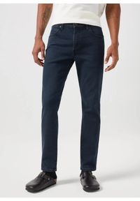 Męskie Spodnie Jeansowe Wrangler Larston Cloudy Skies 112350840, W33 L34. Okazja: na co dzień. Stan: obniżony. Długość: długie. Styl: klasyczny, casual, elegancki #1