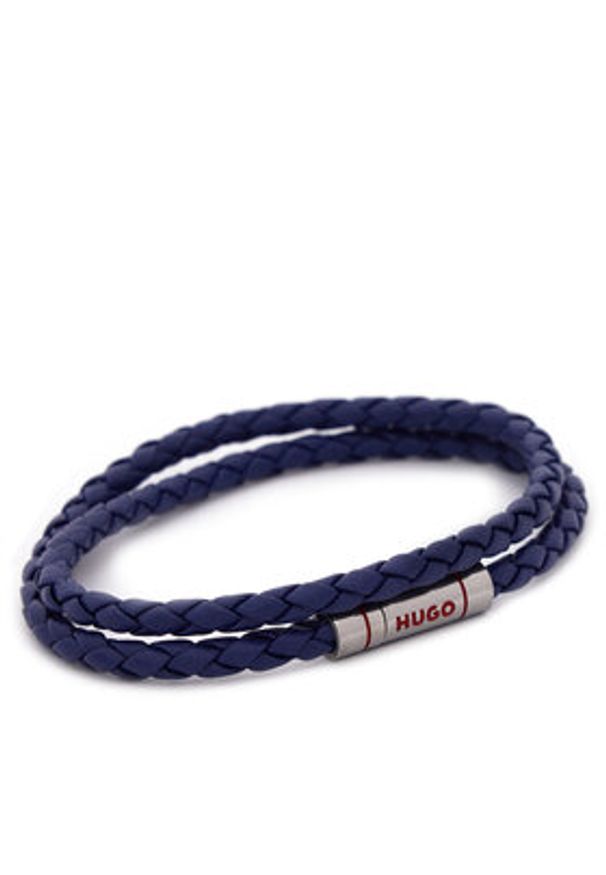 Hugo - HUGO Bransoletka 50532309 Niebieski. Kolor: niebieski