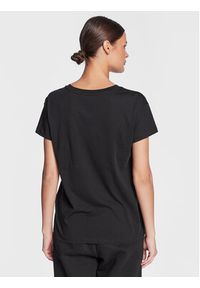 Armani Exchange T-Shirt 3RYTEJ YJ16Z 1200 Czarny Regular Fit. Kolor: czarny. Materiał: bawełna
