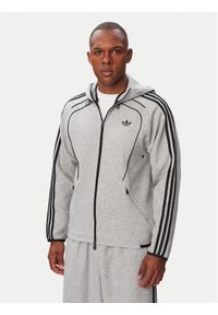 Adidas - adidas Bluza Teamgeist 26 Cutline KR7070 Szary jasny Regular Fit. Kolor: szary. Materiał: bawełna #1