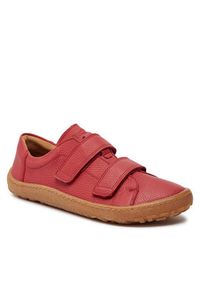 Froddo Sneakersy Barefoot Base G3130240-5 DD Czerwony. Kolor: czerwony. Materiał: skóra