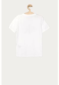 Calvin Klein Underwear - T-shirt dziecięcy 128-176 cm. Okazja: na co dzień. Kolor: biały. Materiał: bawełna, dzianina. Wzór: nadruk. Styl: casual #2