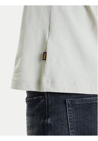 BOSS T-Shirt Te_Container 50546920 Beżowy Regular Fit. Kolor: beżowy. Materiał: bawełna #3