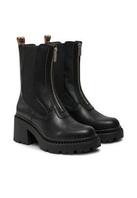 Pepe Jeans Botki Glen PLS50550 Czarny. Kolor: czarny. Materiał: skóra #3