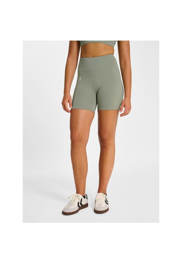 Szorty damskie Hummel HIIT impact Hw. Kolor: szary. Sport: fitness