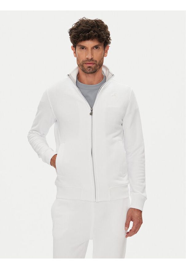K-Way Bluza Finn K31366W Biały Regular Fit. Kolor: biały. Materiał: bawełna