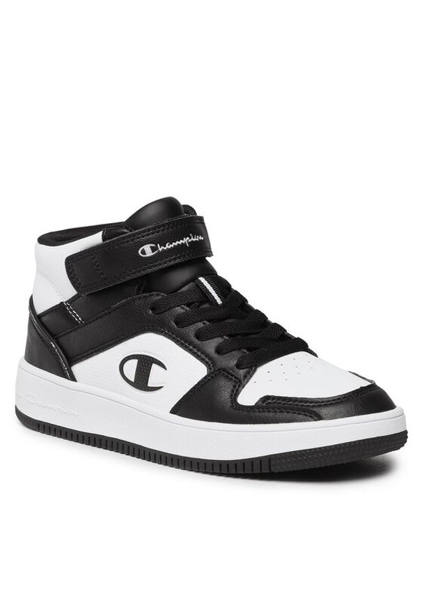 Champion Sneakersy Rebound 2.0 Mid B Gs S32413-WW006 Czarny. Kolor: czarny. Materiał: skóra