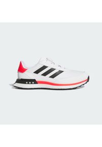 Adidas - Buty S2G Spikeless BOA 24 Wide Golf. Kolor: czerwony, biały, wielokolorowy, czarny. Materiał: materiał. Sport: golf