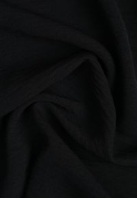 Born2be - Czarna Trapezowa Sukienka z Krótkim Rękawem z Falbankami Wiązana Cienkim Paskiem Rissalia. Typ kołnierza: kołnierz z falbankami. Kolor: czarny. Długość rękawa: krótki rękaw. Typ sukienki: trapezowe. Styl: klasyczny #4