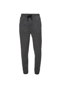 GALEO - Ciemnoszare Męskie Spodnie do Joggingu XL - Komfort i Styl. Kolor: szary. Materiał: dresówka