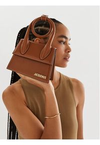 JACQUEMUS Torebka Le Chiquito Noeud 213BA005-3072 Brązowy. Kolor: brązowy. Materiał: skórzane #7