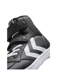 Hummel - Buty do chodzenia dla dzieci Hummerl high top Stadil Light Quick. Kolor: biały, czarny, wielokolorowy. Sport: turystyka piesza