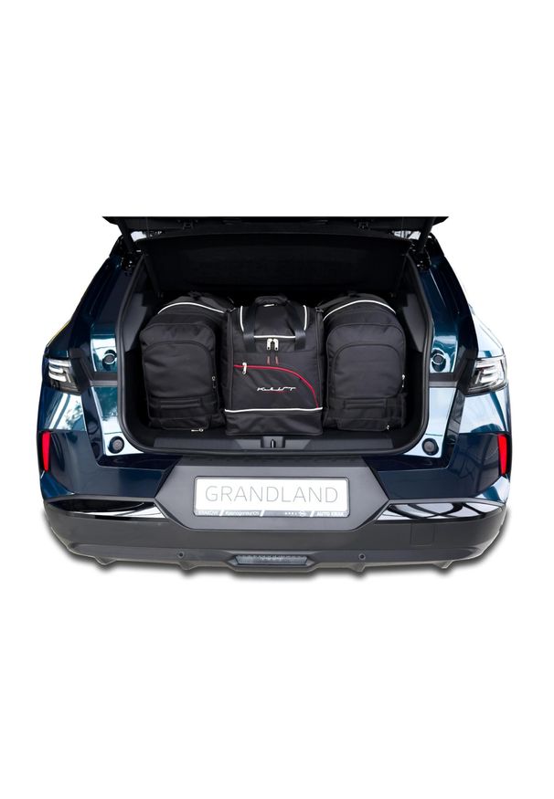 KJUST - Torby Do Bagażnika Opel Grandland Phev 2024+ 4Szt Kjust. Kolor: czarny. Styl: sportowy