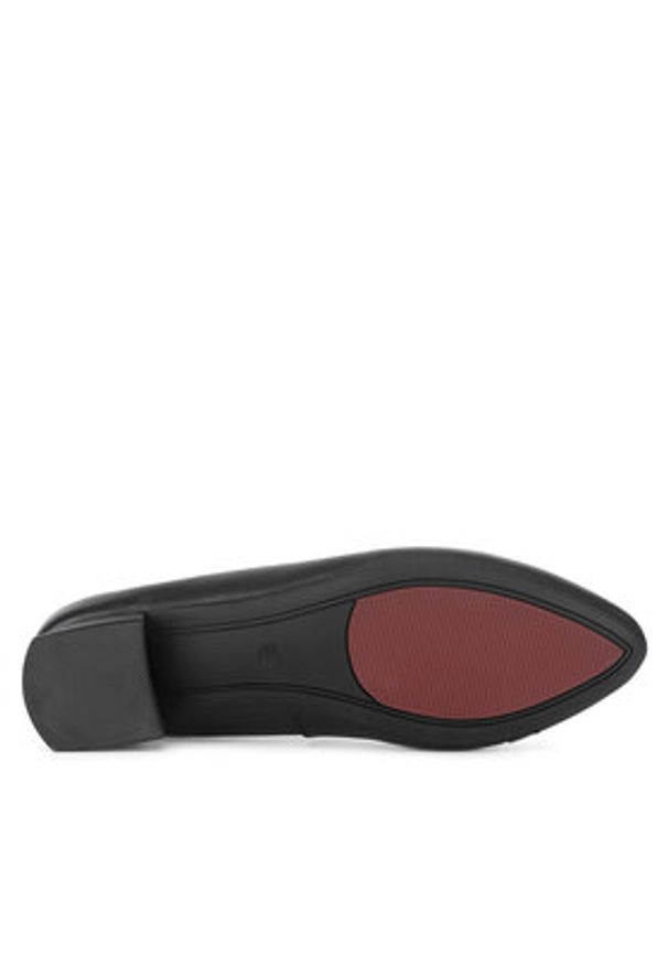 Lasocki Baleriny WFA2899-1Z Czarny. Kolor: czarny. Materiał: skóra