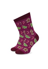 Zestaw 3 par wysokich skarpet unisex Rainbow Socks. Wzór: kolorowy