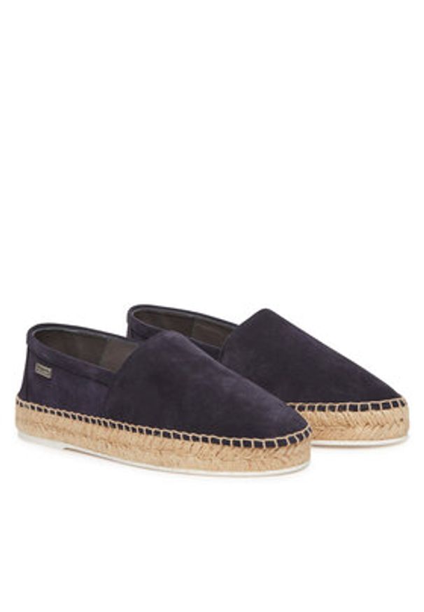 Pollini Espadryle SB10732G0MUB0750 Granatowy. Kolor: niebieski. Materiał: materiał